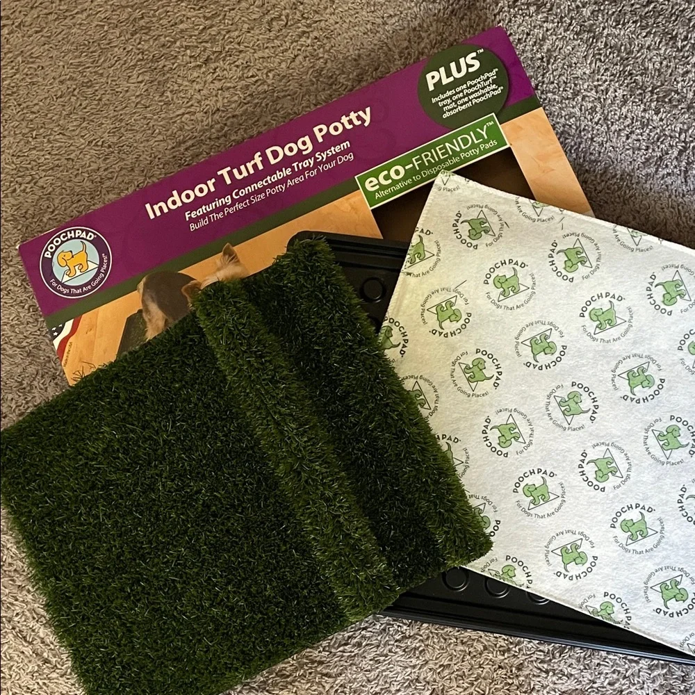 Poochpad Indoor Turf Dog Potty Plus, NWT
